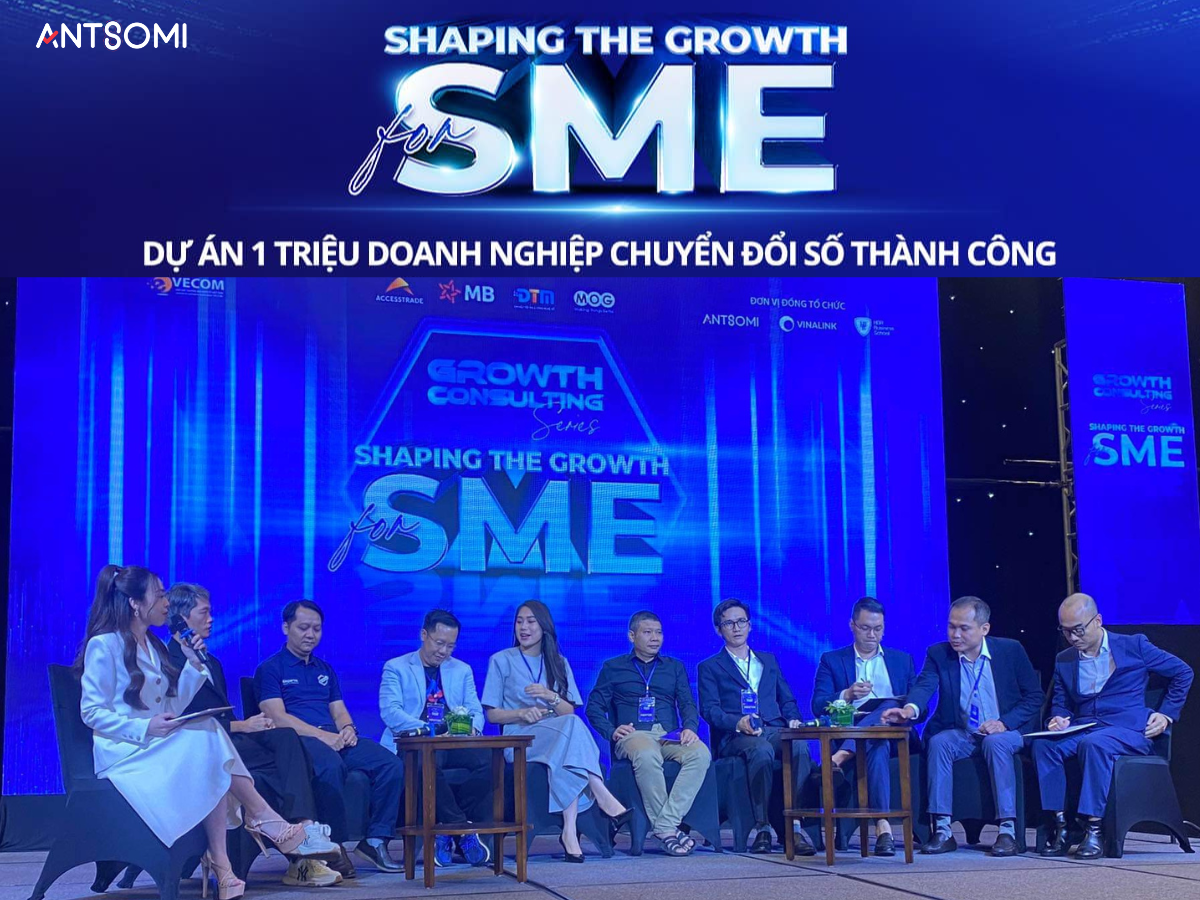 Antsomi đồng hành cùng Accesstrade và Mbbank đã thành công hỗ trợ 1 triệu doanh nghiệp SME chuyển đổi số