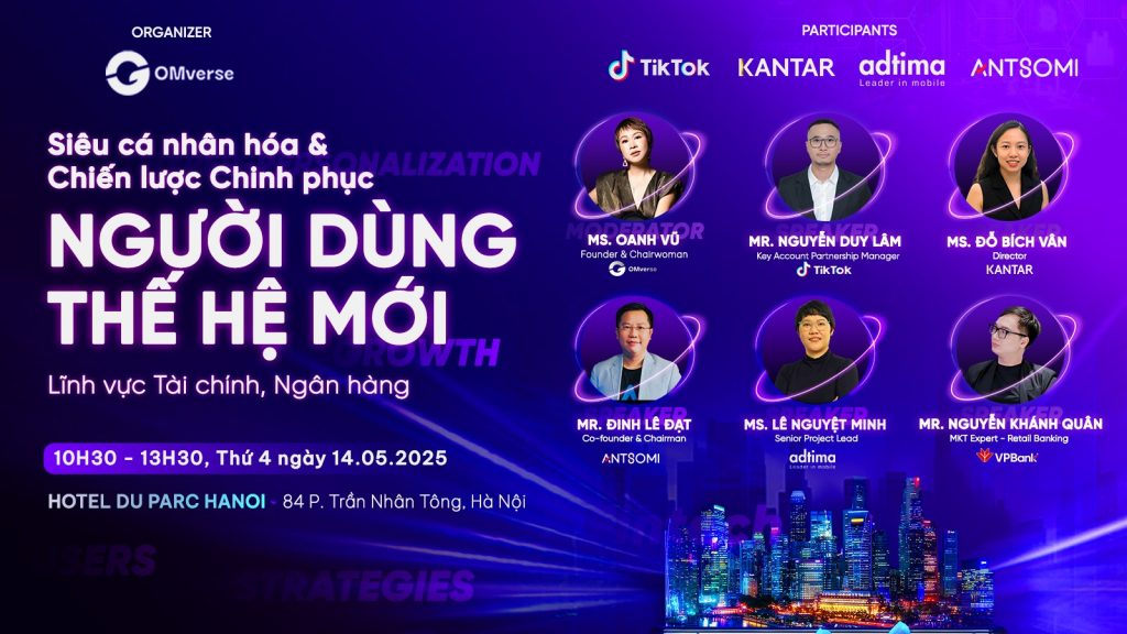 Sự kiện Siêu cá nhân hóa & Chiến lược chinh phục người dùng thế hệ mới