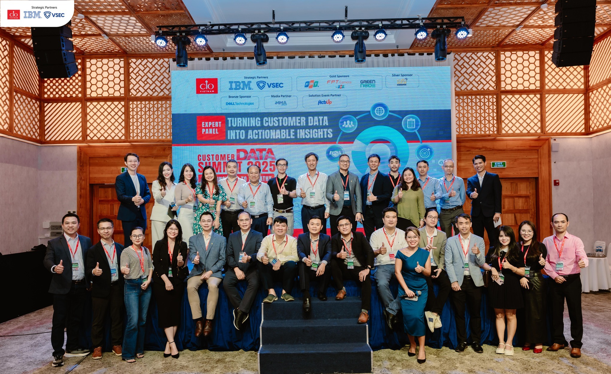 Đại diện Antsomi cùng các diễn giả khách mời tại sự kiện CIO 2025